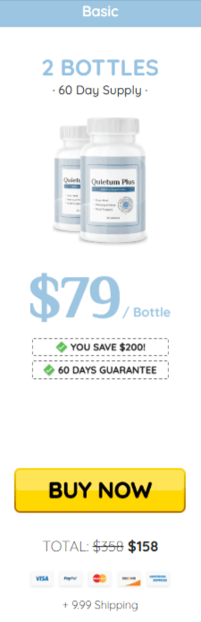 Quietum Plus 2 bottle price