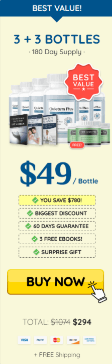  Quietum Plus price 6 bottle